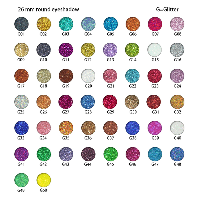 26mm 9 colors eyeshadow palette