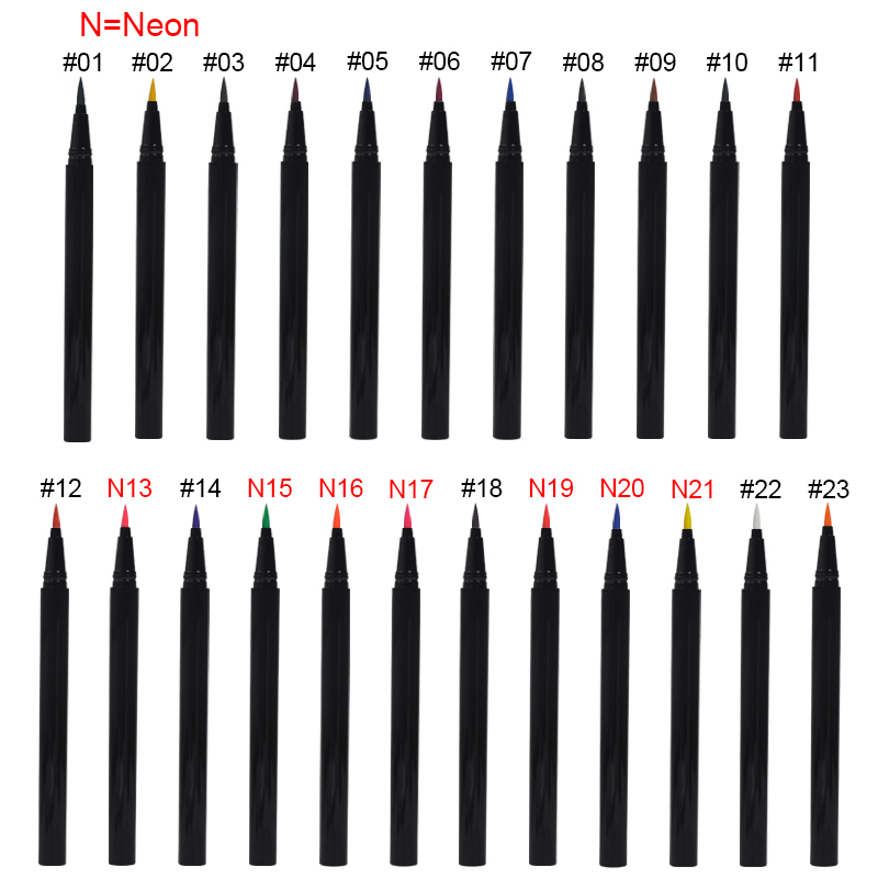 23 colors eyeliner